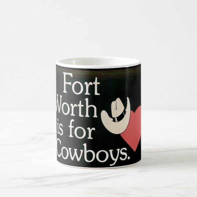 Caneca De Café Fort Worth TX  Vaqueiro  (Centro)
