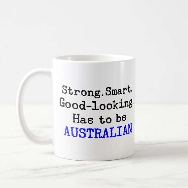 Caneca De Café forte australiano (Esquerda)