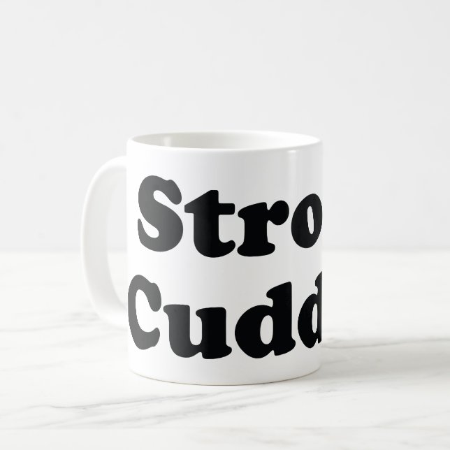 Caneca De Café Forte Cuddler (Frente Esquerda)