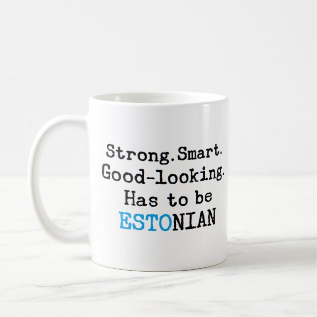 Caneca De Café forte estoniano (Esquerda)