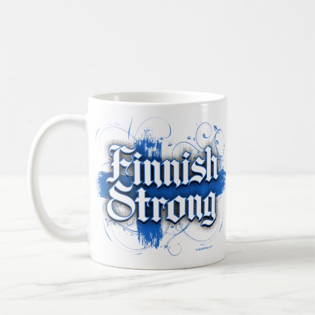 Caneca De Café Forte finlandês (Finlandia) (Esquerda)
