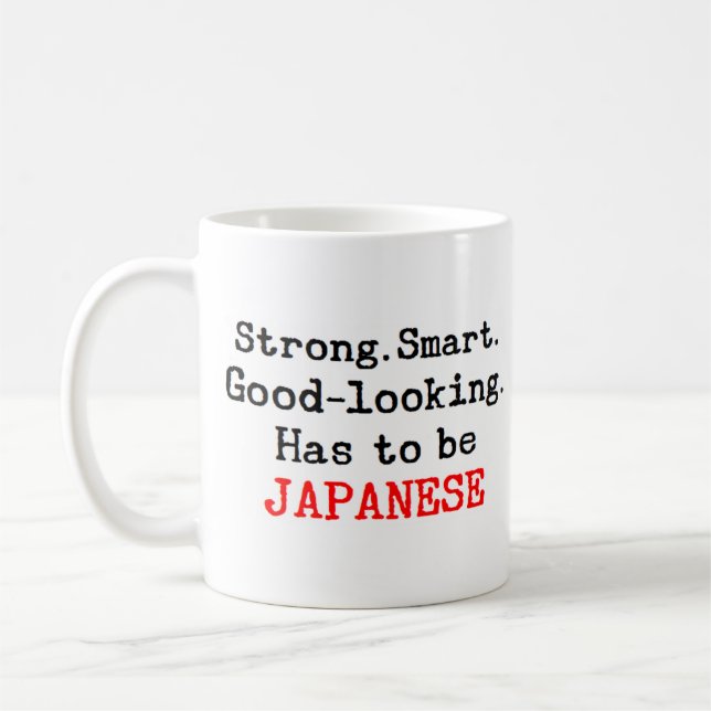 Caneca De Café forte japonês (Esquerda)