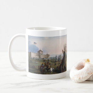 Caneca De Café Forte Laramie, Sublette Fort, Fort William, Miller