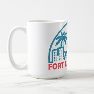 Caneca De Café Forte Lauderdale - Flórida de verão