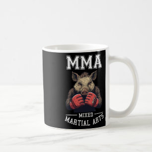 Caneca De Café Forte Mma Wild Boar - Tai Boxingando Luta