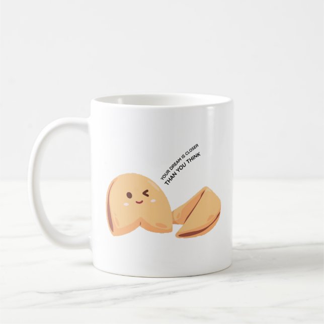 Caneca De Café Fortune Cookie Coffee Mug (Esquerda)