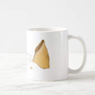 Caneca De Café Fortune Cookie - Escreva seu próprio texto