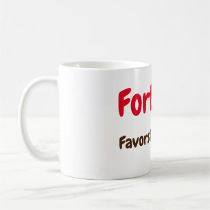 Caneca De Café Fortune Favorece A Lama