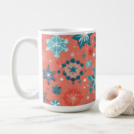 Caneca De Café Fosco Winter Elegance Christmas Mug