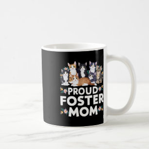 Caneca De Café Foster Cat Adota Orgulhosa Mãe Foster