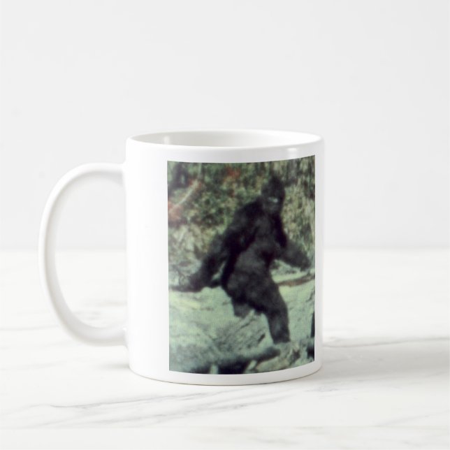 CANECA DE CAFÉ FOTO 1967 DE BIGFOOT SASQUATCH DO ORIGINAL (Esquerda)