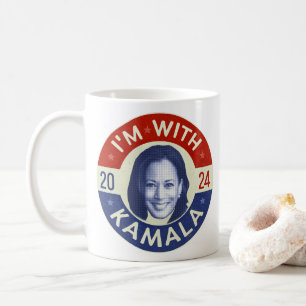 Caneca De Café Foto 2020 do presidente Democrata de Kamala Harris