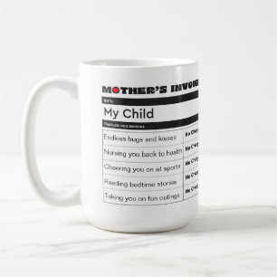 Caneca De Café Foto animada - Apreciação da Fatura da Mãe