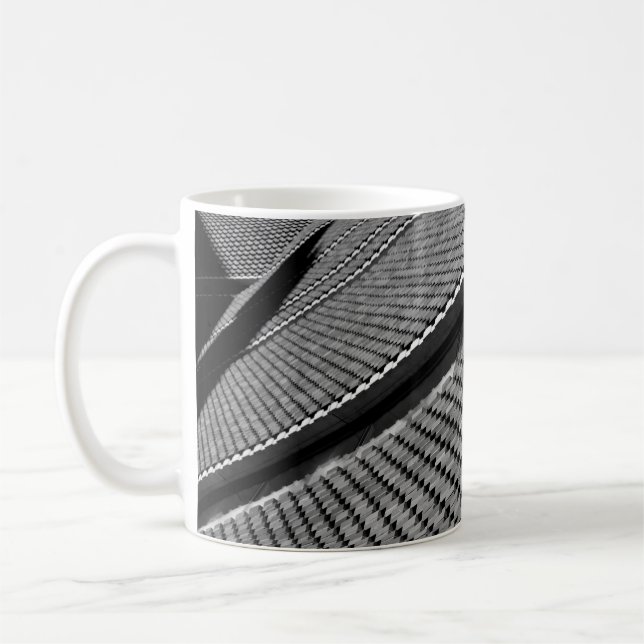 CANECA DE CAFÉ FOTO BAIXA DO ÂNGULO DA CONSTRUÇÃO ARQUITETURAL (Esquerda)
