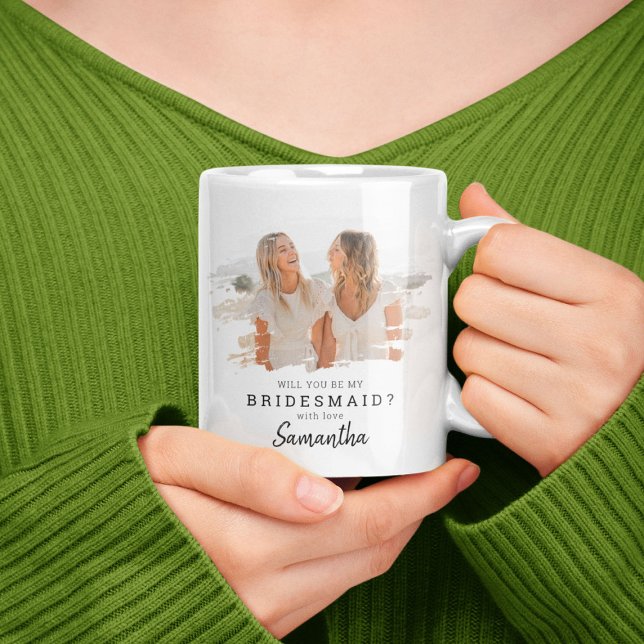 Caneca De Café Foto com Borrão na Moda | Você Será Minha Dama de  (Criador carregado)