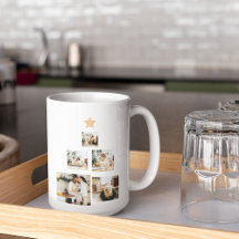 Foto da Árvore de Natal da Família Moderna com Est