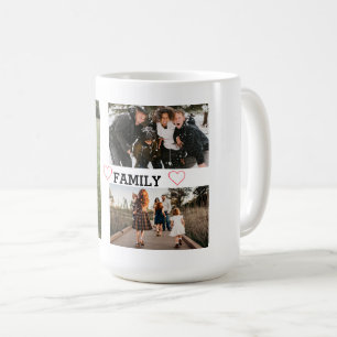 Caneca De Café Foto da família 3 simples
