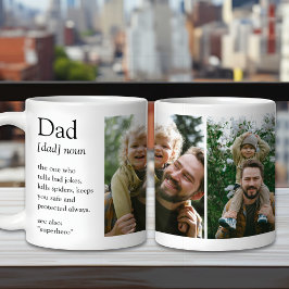 Caneca De Café Foto Da Família Engraçada E Corajosa Definição De