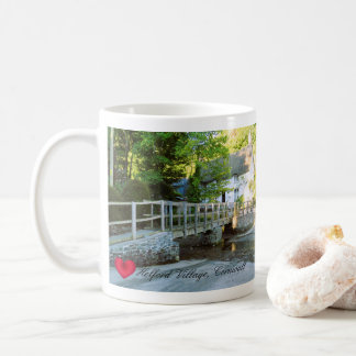 Caneca De Café Foto da Ponte Cornwall da Aldeia de Coração Person