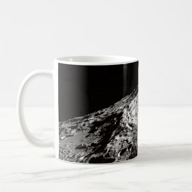 CANECA DE CAFÉ FOTO DA SUPERFÍCIE DA LUA (Esquerda)