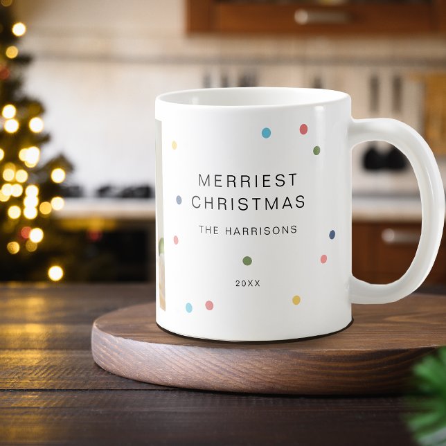 Caneca De Café Foto das luzes coloridas modernas (Modern Colorful Lights Photo Coffee Mug)