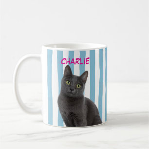 Caneca De Café Foto de animal de estimação personalizada Gato Mãe
