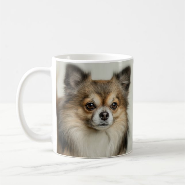 Caneca De Café Foto de Animal Personalizada (Esquerda)