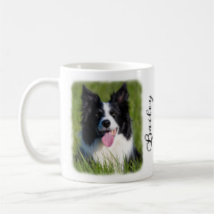 Caneca De Café Foto de Cachorro com Nome Personalizado e Cotaçã