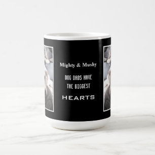 Caneca De Café Foto de Cachorro Mistura de Labrador Fofo Com o Pa