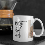 Caneca De Café Foto de Colagem de Beleza Melhor Pai Alguma Vez Of<br><div class="desc">O Melhor Pai de Foto de Colagem de Beleza é um presente personalizado que combina beleza e valor sentimental para criar um presente significativo para o seu pai. O presente é uma colagem de fotos cuidadosamente selecionadas de você e seu pai, organizadas de uma forma bela e artística. As fotos...</div>