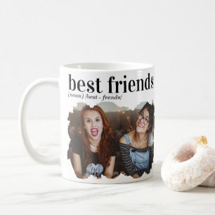 Caneca De Café Foto de Definição de Dicionário BFF para Melhores