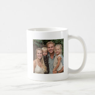 Caneca De Café Foto de família de 4 de julho patriótica churrasco