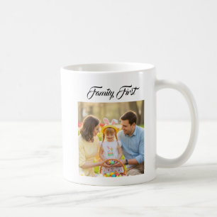Caneca De Café Foto de Família Personalizada com Mensagem Persona