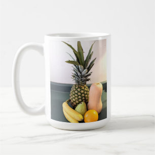 Caneca De Café Foto de Fruta com Proverbs Bíblia Verse Christian