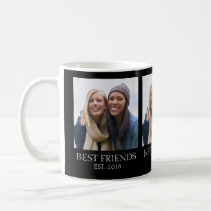 Caneca De Café Foto de Melhores Amigos Estabelecidos