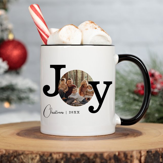 Caneca De Café Foto de Natal da família de máquinas de escrever V (Criador carregado)