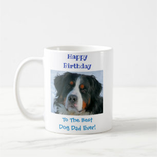 Caneca De Café Foto de Pai de Cão de Aniversário Melhor do Mund