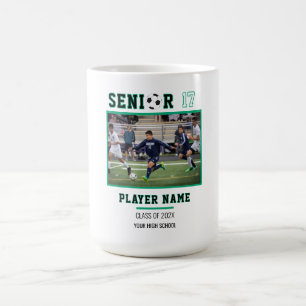 Caneca De Café Foto de Recordação da Noite do Veterano de Futebol