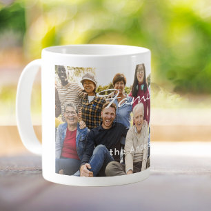Caneca De Café Foto de Reunião de Família 11oz. Clássico