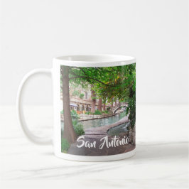Caneca De Café Foto de San Antonio Texas Riverwalk