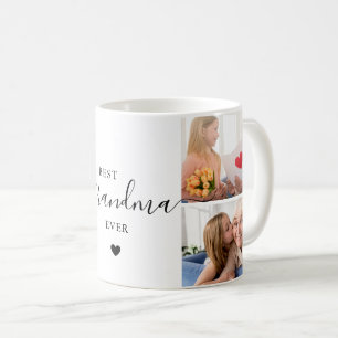 Caneca De Café Foto Divertida e Fofa Melhor Avó de Todos os Tempo