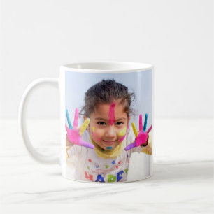 Caneca De Café Foto do Anjo do Pai Personalizado
