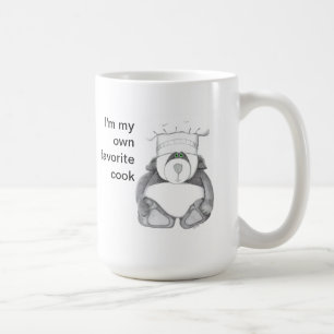 Caneca De Café Foto do Chef do Panda Bear