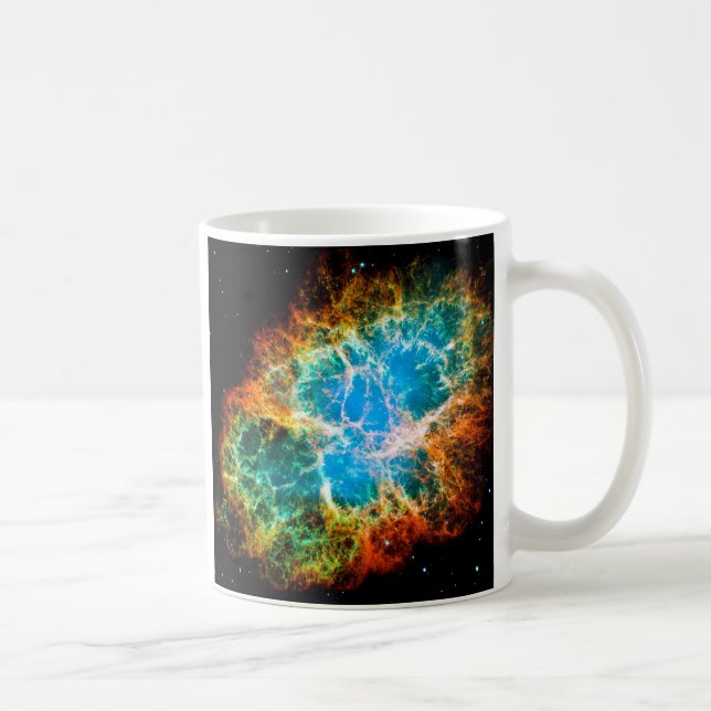 Caneca De Café Foto do Espaço Hubble Remanescente da Supernova Ne (Direita)