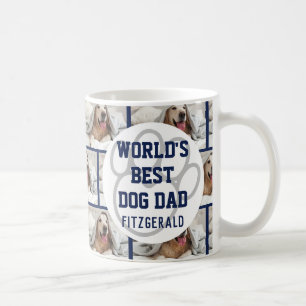 Caneca De Café Foto do Melhor Pai de Cães Personalizado