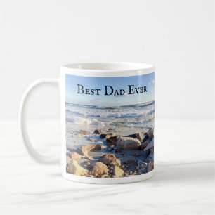 Caneca De Café Foto do Melhor Pai de Ondas do Oceano Atlântico