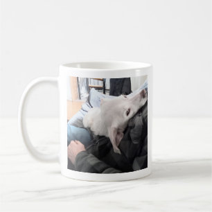 Caneca De Café Foto do melhor Pai do Cachorro e Pal Nunca