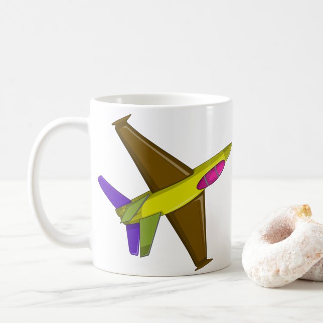 Caneca De Café Foto do Mockup de Mug Branco (Com Donut)