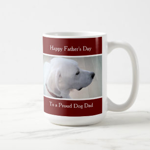 Caneca De Café Foto do perfil branco Labrador Retriever Mix Cute