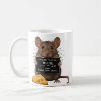 Caneca De Café Foto do Rato: Grande Roubo de Queijo